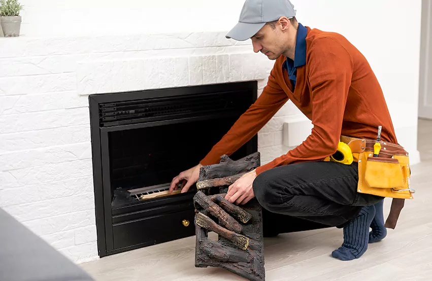 Wood Fireplace Repair in Lake in the Hills, IL